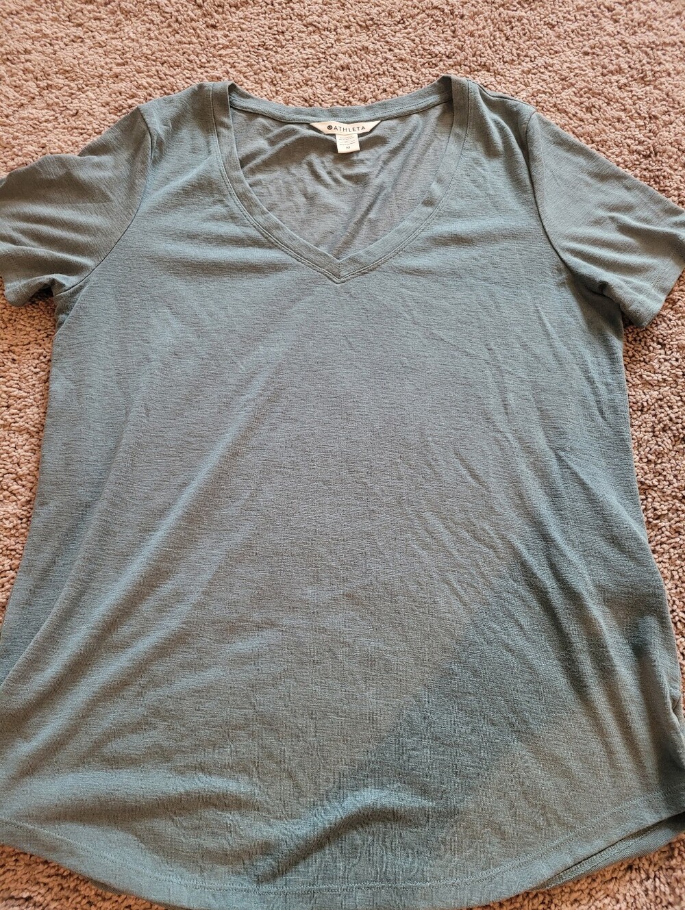 Athleta Short-Sleeve Tee in Light Blue